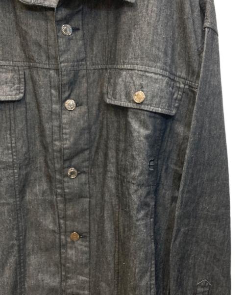EVISEN（エビセン）EVISEN (エビセン) 2ND CHAMBRAY DENIM SHIRT ブラック サイズ:XLの古着・服飾アイテム