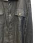 中古・古着 EVISEN (エビセン) 2ND CHAMBRAY DENIM SHIRT ブラック サイズ:XL：8000円