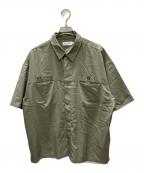 EVISENエビセン）の古着「EVITARY SHIRT」｜カーキ