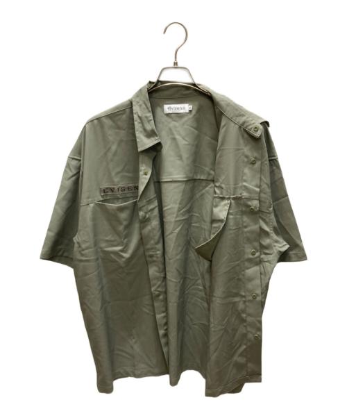 EVISEN（エビセン）EVISEN (エビセン) EVITARY SHIRT カーキ サイズ:XLの古着・服飾アイテム