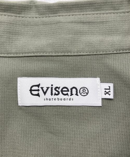 EVISEN（エビセン）EVISEN (エビセン) EVITARY SHIRT カーキ サイズ:XLの古着・服飾アイテム