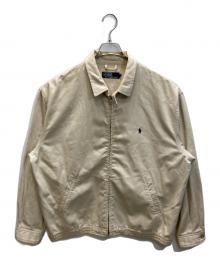 POLO RALPH LAUREN（ポロ・ラルフローレン）の古着「スイングトップ」｜ベージュ