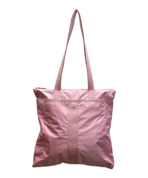 LeSportsac（レスポートサック）LeSportsac (レスポートサック) 10TH ESSENTIAL MAGAZINE TOTE トートバッグ ピンク サイズ:下記参照の古着・服飾アイテム