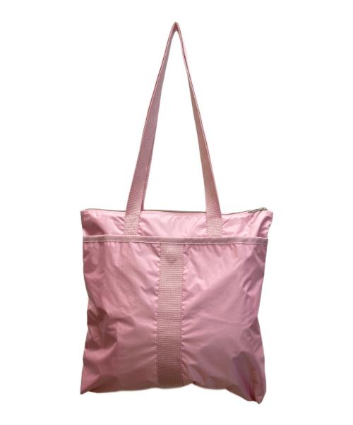 LeSportsac（レスポートサック）LeSportsac (レスポートサック) 10TH ESSENTIAL MAGAZINE TOTE トートバッグ ピンク サイズ:下記参照の古着・服飾アイテム