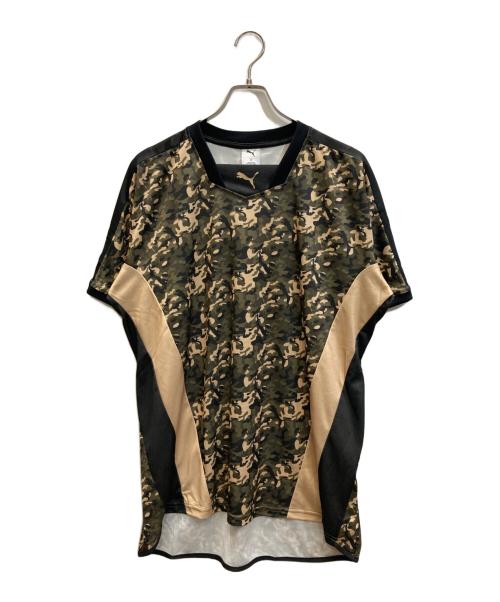 PUMA（プーマ）PUMA (プーマ) SCYE (サイ) Football Shirt ブラック×グリーン サイズ:SIZE XL 未使用品の古着・服飾アイテム