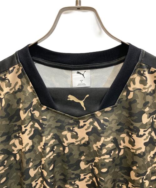 PUMA（プーマ）PUMA (プーマ) SCYE (サイ) Football Shirt ブラック×グリーン サイズ:SIZE XL 未使用品の古着・服飾アイテム