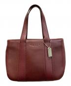 COACHコーチ）の古着「オールド ミニトートバッグ」｜レッド
