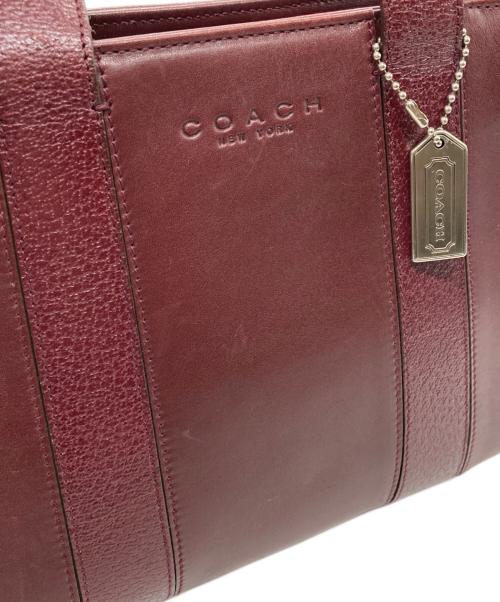COACH（コーチ）COACH (コーチ) オールド ミニトートバッグ レッドの古着・服飾アイテム