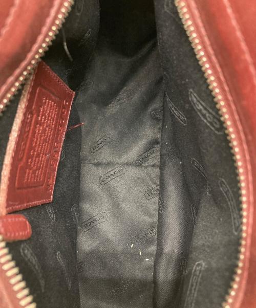 COACH（コーチ）COACH (コーチ) オールド ミニトートバッグ レッドの古着・服飾アイテム