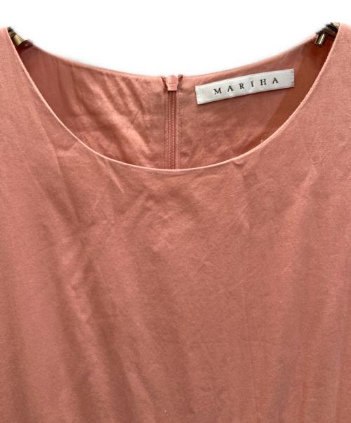 MARIHA（マリハ）MARIHA (マリハ) ノースリーブワンピース ピンク サイズ:38の古着・服飾アイテム