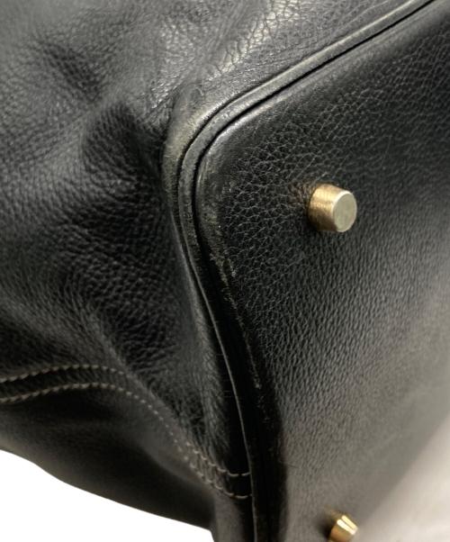 cisei（シセイ）cisei (シセイ) 941 レザートートバッグ ブラックの古着・服飾アイテム