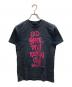 stussy（ステューシー）の古着「プリントTシャツ」｜ブラック