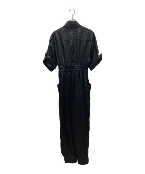 ZIMMERMANN（ジマーマン）ZIMMERMANN (ジマーマン) リネンジャンプスーツ ブラック サイズ:SIZE 0の古着・服飾アイテム