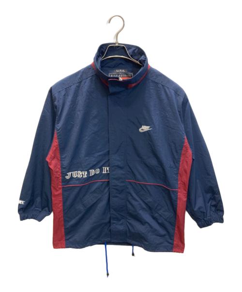 NIKE（ナイキ）NIKE (ナイキ) 90s ジップアップジャケット ネイビー サイズ:SIZE Mの古着・服飾アイテム