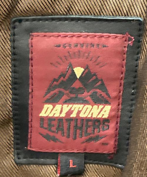 DAYTONA（デイトナ）DAYTONA (デイトナ) インナー付き ダブルライダースジャケット ブラック サイズ:Lの古着・服飾アイテム