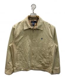 POLO RALPH LAUREN（ポロ・ラルフローレン）の古着「スイングトップ」｜ベージュ
