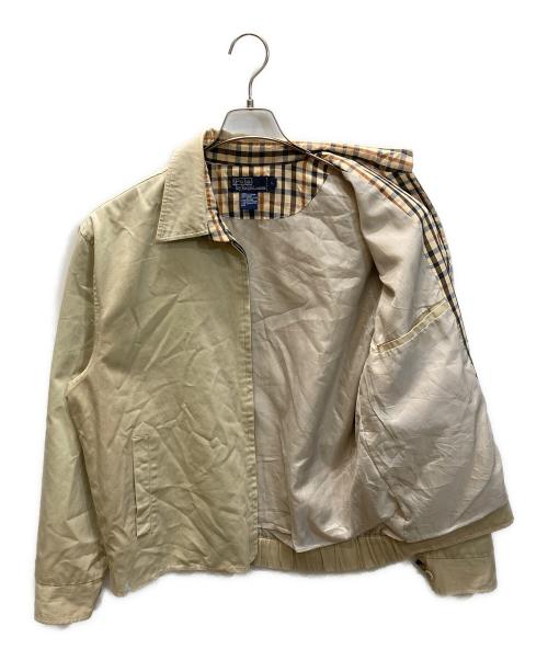 POLO RALPH LAUREN（ポロ・ラルフローレン）POLO RALPH LAUREN (ポロ・ラルフローレン) スイングトップ ベージュ サイズ:SIZE Lの古着・服飾アイテム