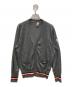 MONCLER GAMME BLEU（モンクレール ガム ブルー）の古着「MAGLIONE TRICOT CARDIGAN」｜グレー