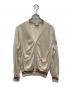 MONCLER GAMME BLEU（モンクレール ガム ブルー）の古着「MAGLIONE TRICOT CARDIGAN」｜ベージュ
