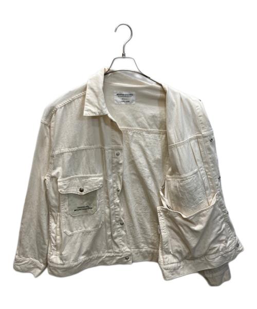 MOUNTAIN RESEARCH（マウンテンリサーチ）MOUNTAIN RESEARCH (マウンテンリサーチ) Type Ⅱジャケット アイボリー サイズ:SIZE Mの古着・服飾アイテム