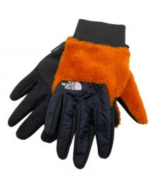THE NORTH FACE（ザ ノース フェイス）の古着「デナリイーチップグローブ」｜オレンジ×ブラック