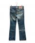 TRUE RELIGION (トゥルー レリジョン) JOEY BIG T ブーツカット フレアデニムパンツ インディゴ サイズ:SIZE W28×L33：10000円