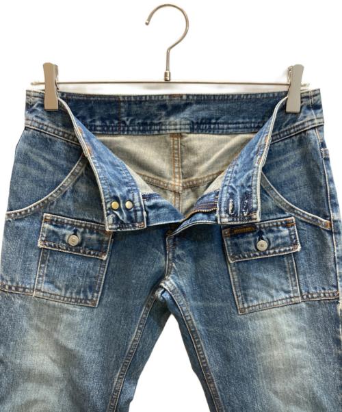 Hysteric Glamour（ヒステリックグラマー）Hysteric Glamour (ヒステリックグラマー) KINKY ブッシュデニムパンツ インディゴ サイズ:SIZE Mの古着・服飾アイテム