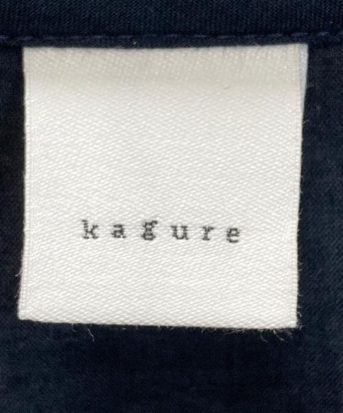 KAGURE（カグレ）kagure (カグレ) フロント刺繍フレンチブラウス ブラック サイズ:size  Freeの古着・服飾アイテム