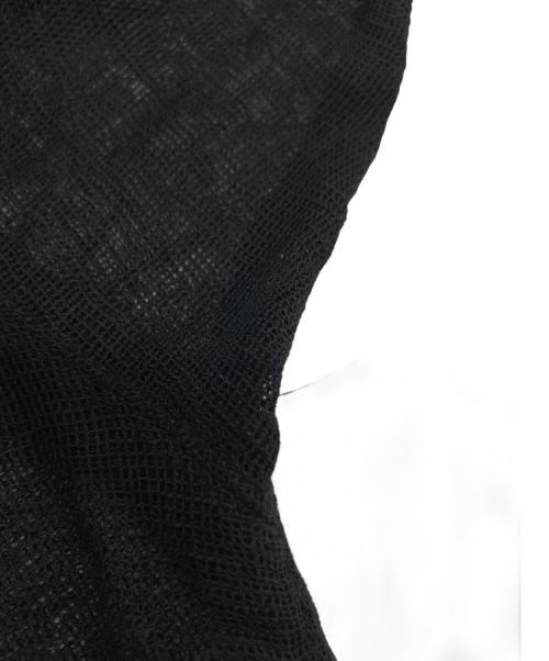 JOURNAL STANDARD（ジャーナルスタンダード）JOURNAL STANDARD (ジャーナルスタンダード) リネンメッシュシャツ ブラック サイズ:下記参照の古着・服飾アイテム