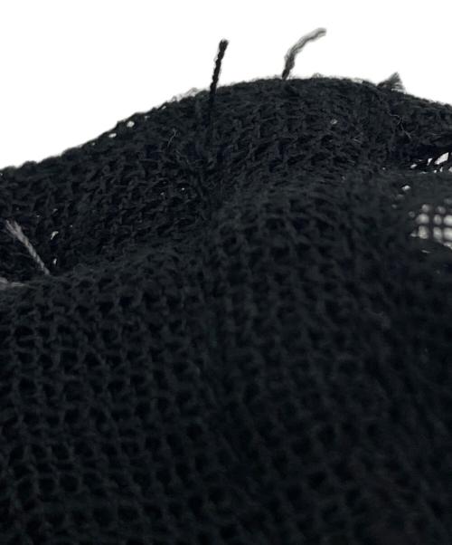 JOURNAL STANDARD（ジャーナルスタンダード）JOURNAL STANDARD (ジャーナルスタンダード) リネンメッシュシャツ ブラック サイズ:下記参照の古着・服飾アイテム