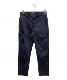 Engineered Garments（エンジニアド ガーメンツ）の古着「シンチバック コットンパンツ」｜ネイビー