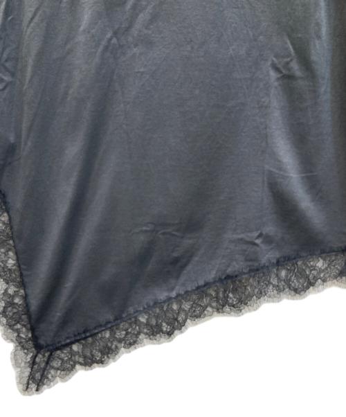 journal standard L'essage（ジャーナルスタンダード レサージュ）journal standard L'essage (ジャーナルスタンダード レサージュ) レースイレギュラーヘムTシャツ グレー サイズ:下記参照の古着・服飾アイテム