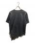 journal standard L'essage (ジャーナルスタンダード レサージュ) レースイレギュラーヘムTシャツ グレー サイズ:下記参照：5000円