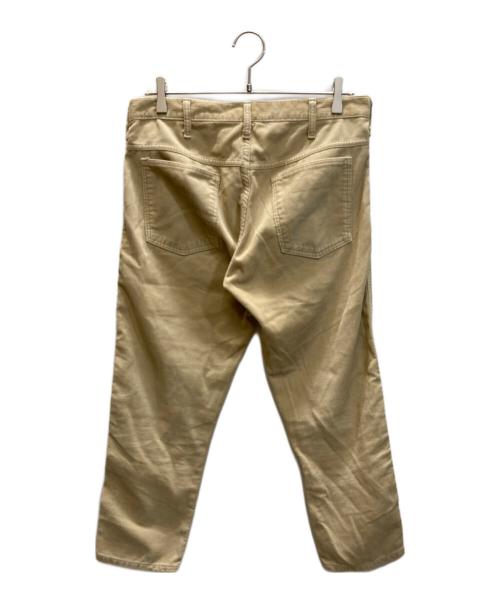 Wrangler（ラングラー）Wrangler (ラングラー) Ron Herman (ロンハーマン) 加工クロップドデニムパンツ ベージュ サイズ:SIZE Mの古着・服飾アイテム