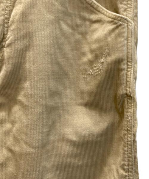 Wrangler（ラングラー）Wrangler (ラングラー) Ron Herman (ロンハーマン) 加工クロップドデニムパンツ ベージュ サイズ:SIZE Mの古着・服飾アイテム
