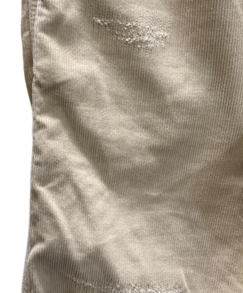 Wrangler（ラングラー）Wrangler (ラングラー) Ron Herman (ロンハーマン) 加工クロップドデニムパンツ ベージュ サイズ:SIZE Mの古着・服飾アイテム