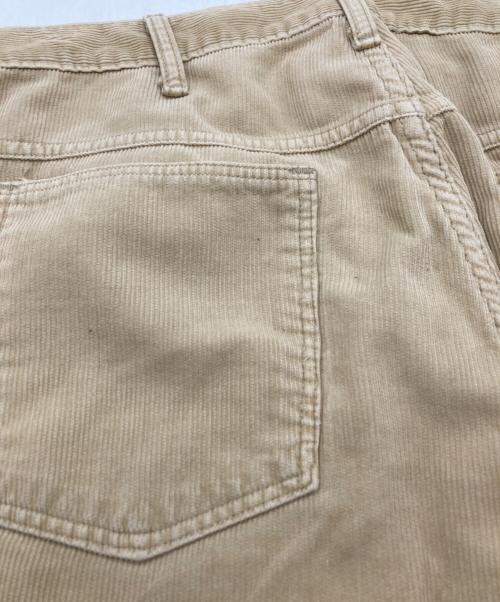 Wrangler（ラングラー）Wrangler (ラングラー) Ron Herman (ロンハーマン) 加工クロップドデニムパンツ ベージュ サイズ:SIZE Mの古着・服飾アイテム