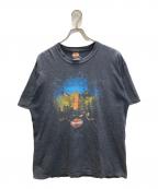 HARLEY-DAVIDSONハーレーダビッドソン）の古着「両面プリントTシャツ」｜ネイビー