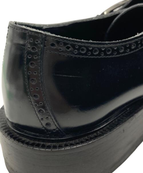 GUCCI（グッチ）GUCCI (グッチ) ダブルモンクシューズ ブラック サイズ:SIZE 40 1/2の古着・服飾アイテム