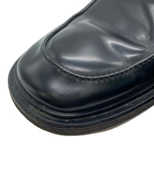 GUCCI（グッチ）GUCCI (グッチ) スクエアビットローファー ブラック サイズ:SIZE 40 1/2の古着・服飾アイテム