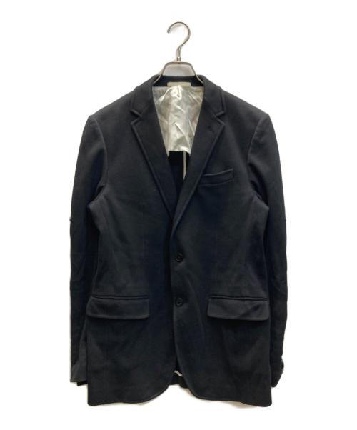 LOUIS VUITTON（ルイ ヴィトン）LOUIS VUITTON (ルイ ヴィトン) 鹿の子コットンテーラードジャケット ブラック サイズ:50の古着・服飾アイテム
