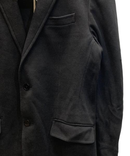 LOUIS VUITTON（ルイ ヴィトン）LOUIS VUITTON (ルイ ヴィトン) 鹿の子コットンテーラードジャケット ブラック サイズ:50の古着・服飾アイテム