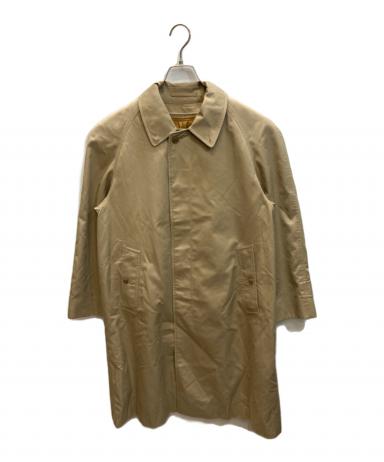 【逸品】バーバリーズ　白タグロングステンカラーコート　ハニーベージュ　ライナー付 中古・古着通販】Burberry's (バーバリーズ) ライナー付ステンカラー