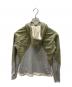 GREG LAUREN (グレッグローレン) アーミーテントドッキングフーディー グレー×オリーブ サイズ:S：40000円