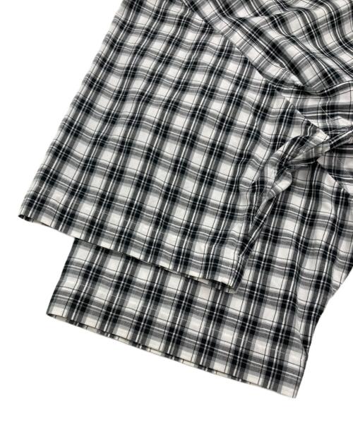 POLO RALPH LAUREN（ポロ・ラルフローレン）POLO RALPH LAUREN (ポロ・ラルフローレン) ボタンダウンチェックシャツ ホワイト×ブラック サイズ:Mの古着・服飾アイテム