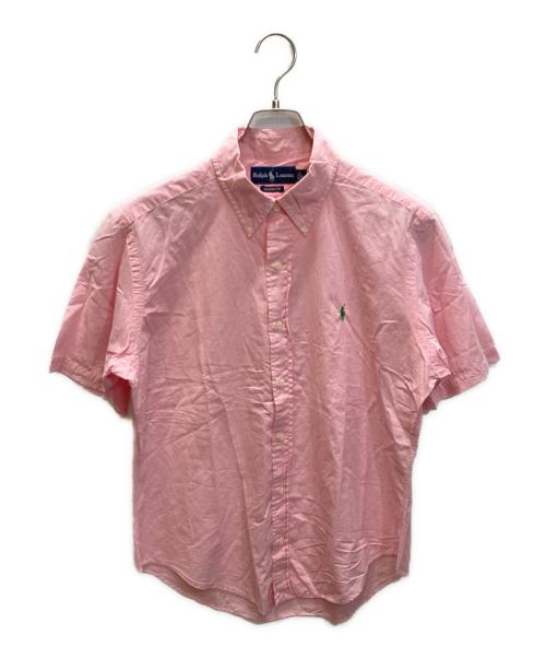 POLO RALPH LAUREN（ポロ・ラルフローレン）POLO RALPH LAUREN (ポロ・ラルフローレン) ボタンダウンチェックシャツ ピンク サイズ:Lの古着・服飾アイテム