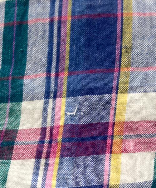 POLO RALPH LAUREN（ポロ・ラルフローレン）POLO RALPH LAUREN (ポロ・ラルフローレン) マドラスチェックシャツ マルチカラー サイズ:Lの古着・服飾アイテム