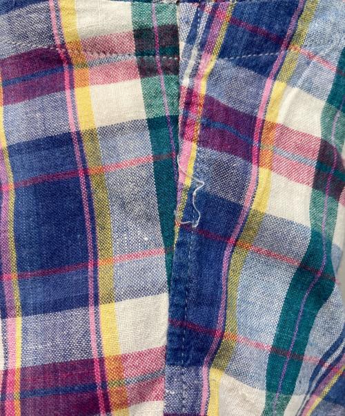 POLO RALPH LAUREN（ポロ・ラルフローレン）POLO RALPH LAUREN (ポロ・ラルフローレン) マドラスチェックシャツ マルチカラー サイズ:Lの古着・服飾アイテム