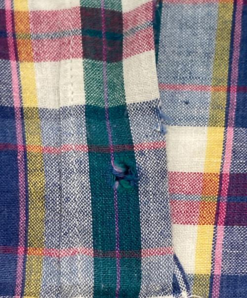 POLO RALPH LAUREN（ポロ・ラルフローレン）POLO RALPH LAUREN (ポロ・ラルフローレン) マドラスチェックシャツ マルチカラー サイズ:Lの古着・服飾アイテム