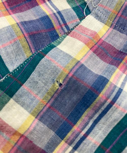 POLO RALPH LAUREN（ポロ・ラルフローレン）POLO RALPH LAUREN (ポロ・ラルフローレン) マドラスチェックシャツ マルチカラー サイズ:Lの古着・服飾アイテム